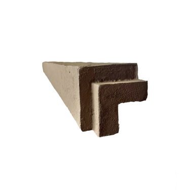 Brown: Sandstone Flush Mount Outside Corner: 3